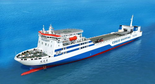 中国船舶交付3000米车线多用途货滚船 畅龙海 号